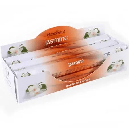 Jasmine elements premium incense with floral fragrance for love and psychic abilities from The Witches Hollow UK