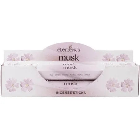 Musk elements premium incense with sensual fragrance for attraction and love magic from The Witches Hollow UK