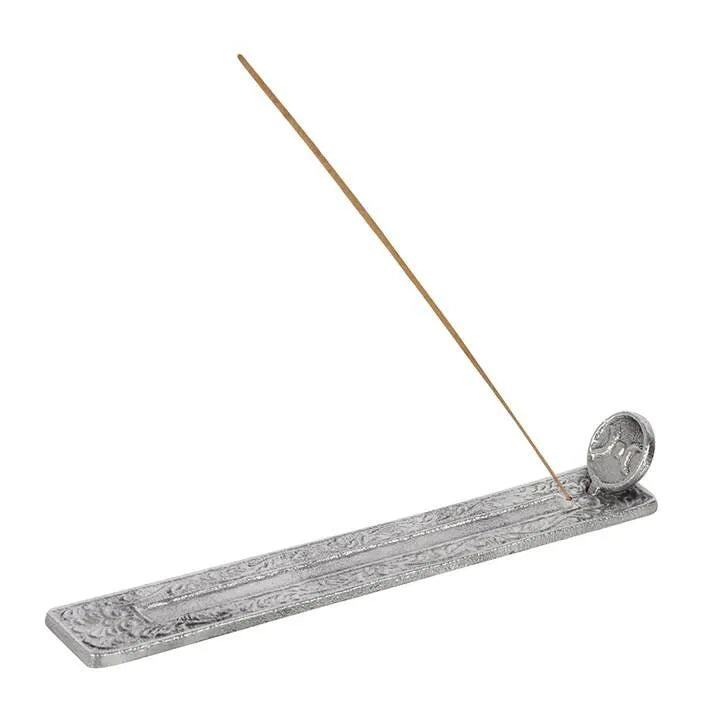 Triple moon ash catcher with moon phases design for goddess worship and lunar rituals from The Witches Hollow UK