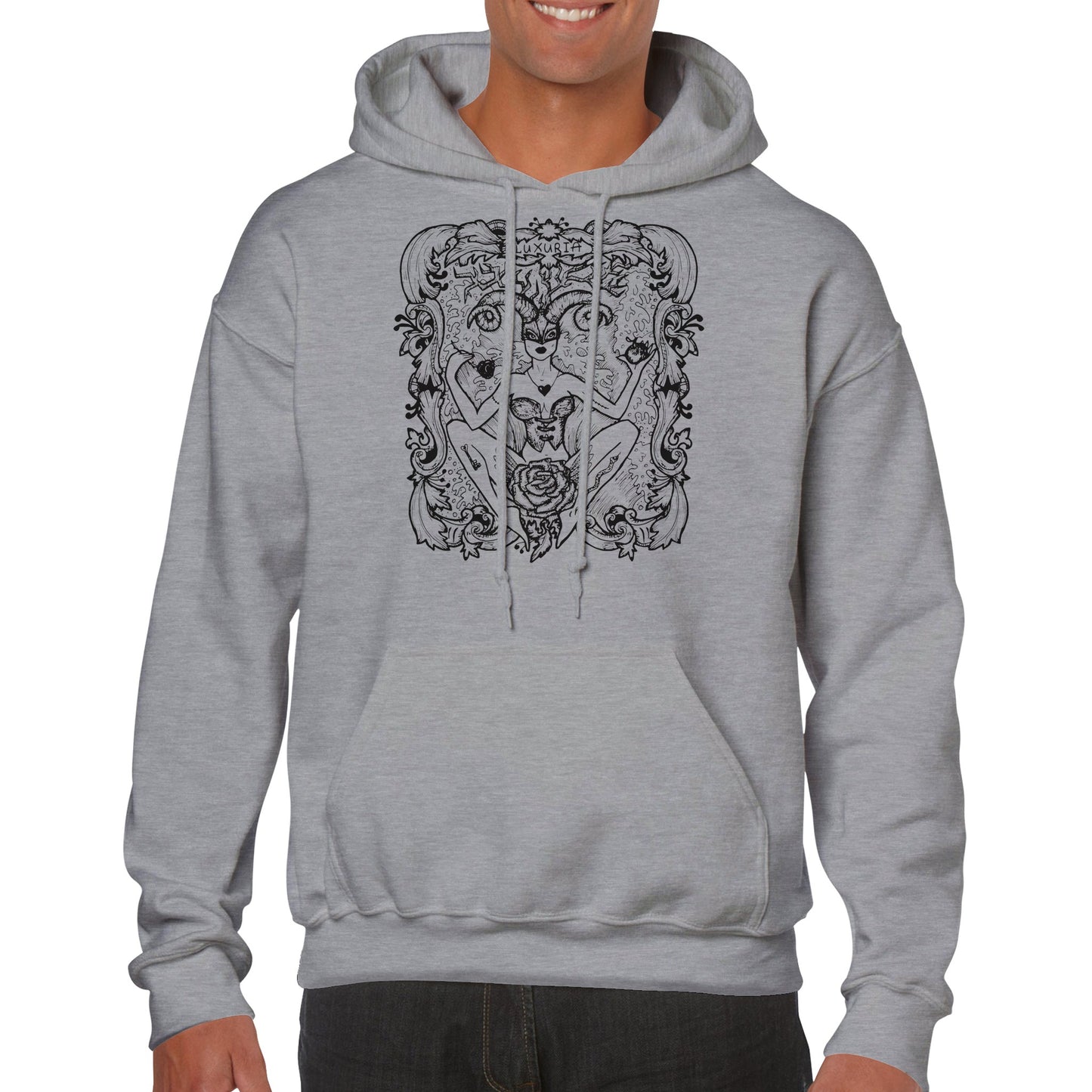 7 Deadly Sins Hoodie - Luxuria / Lust - The Witches Hollow