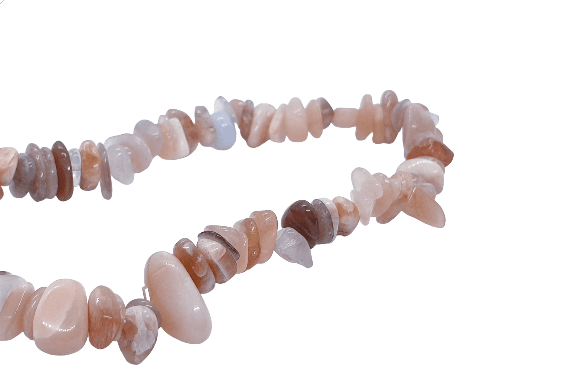 Sunstone ~ Crystal Chip Healing Bracelet - The Witches Hollow