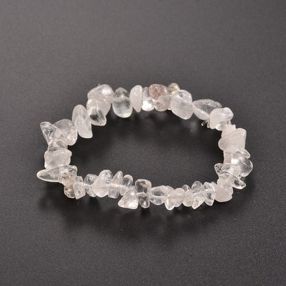 Clear Quartz ~ Crystal Chip Healing Bracelet - The Witches Hollow