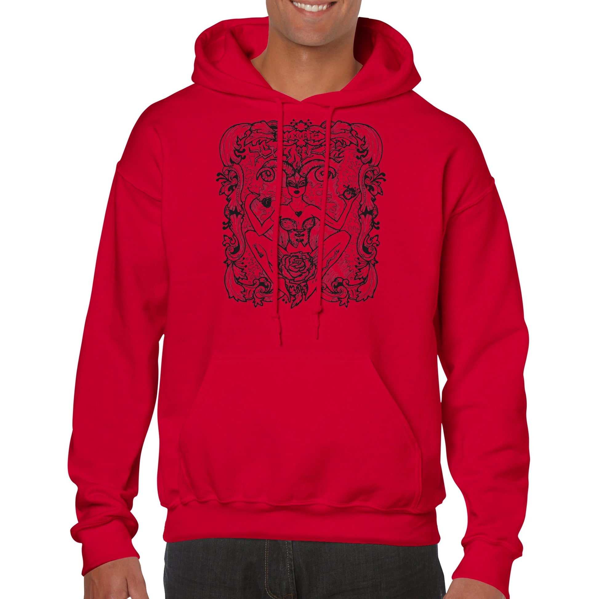 7 Deadly Sins Hoodie - Luxuria / Lust - The Witches Hollow