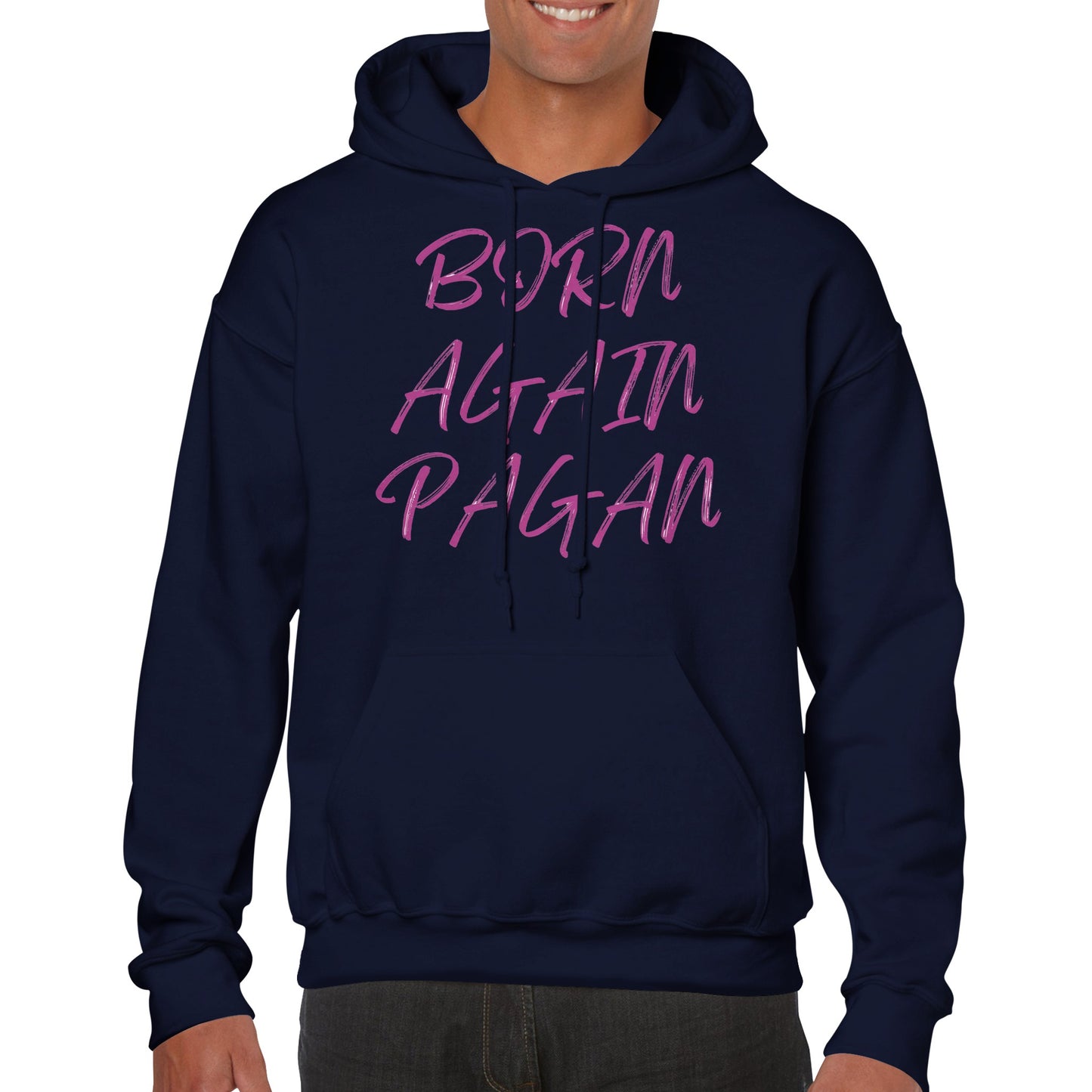 Born Again Pagan Hoodie - Pink - The Witches Hollow