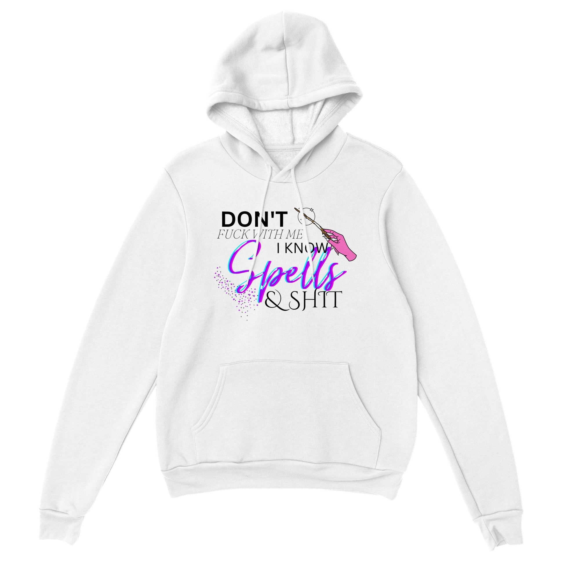 Don't Fuck With Me I Know Spells & Shit Hoodie - Purple - The Witches Hollow