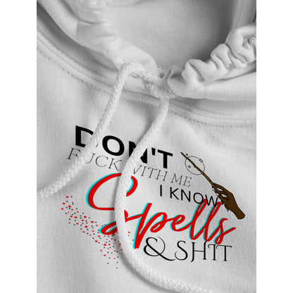 Don't Fuck With Me I Know Spells & Shit Hoodie - Red