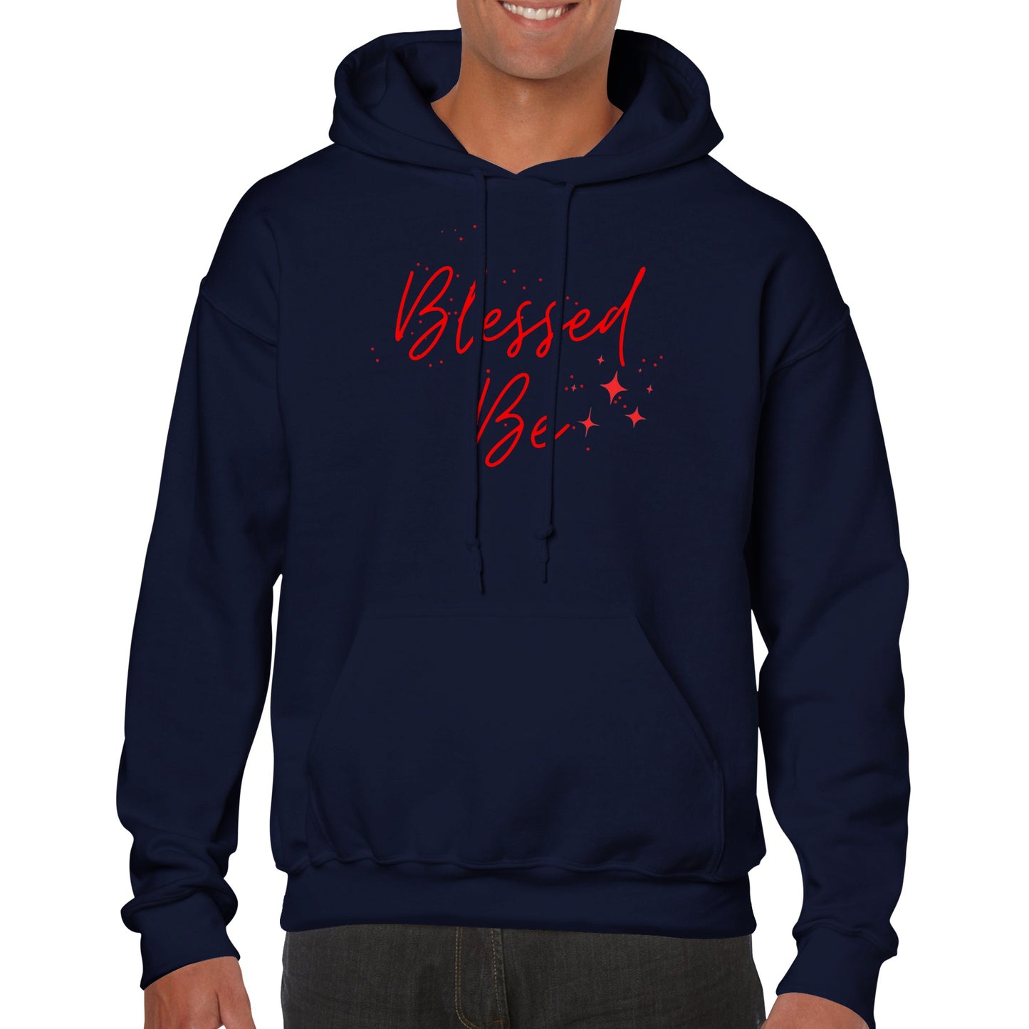 Blessed Be Hoodie - Red - The Witches Hollow