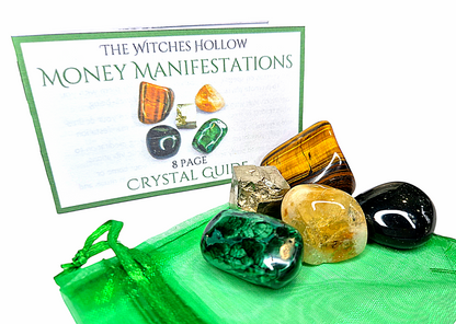 Money Manifestations - Crystal Healing Pack