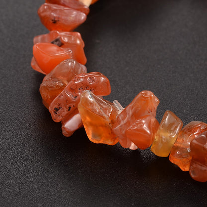 Carnelian ~ Crystal Chip Healing Bracelet - The Witches Hollow