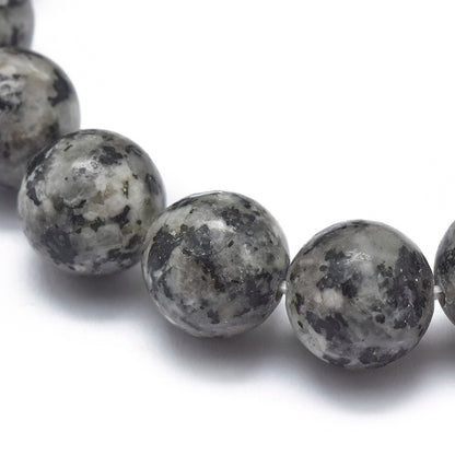 Sesame Jasper ~ Crystal Round Beaded Healing Bracelet - The Witches Hollow