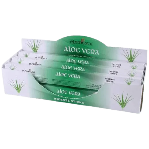 Aloe vera elements premium incense with healing fragrance for health and protection from The Witches Hollow UK
