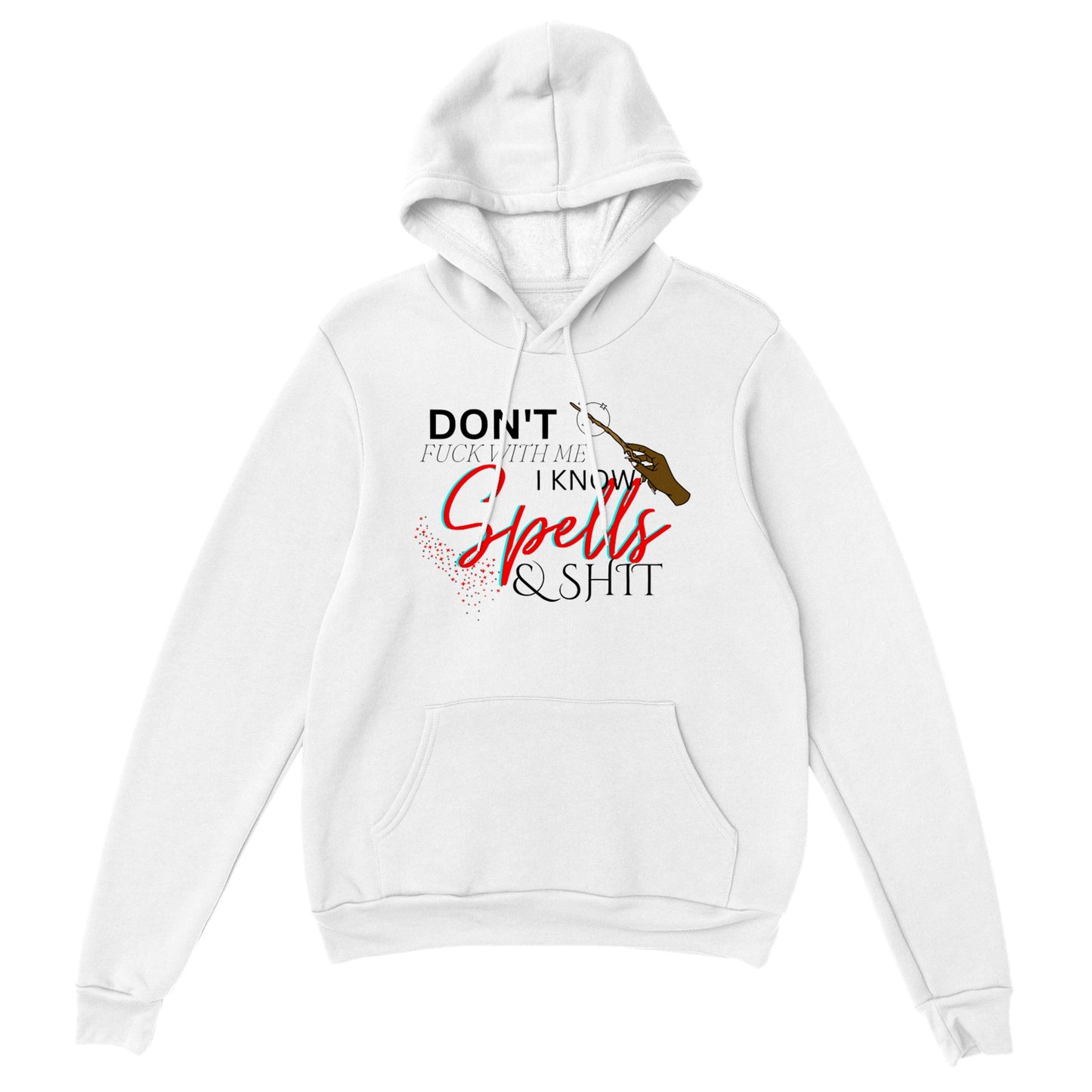 Don't Fuck With Me I Know Spells & Shit Hoodie - Red