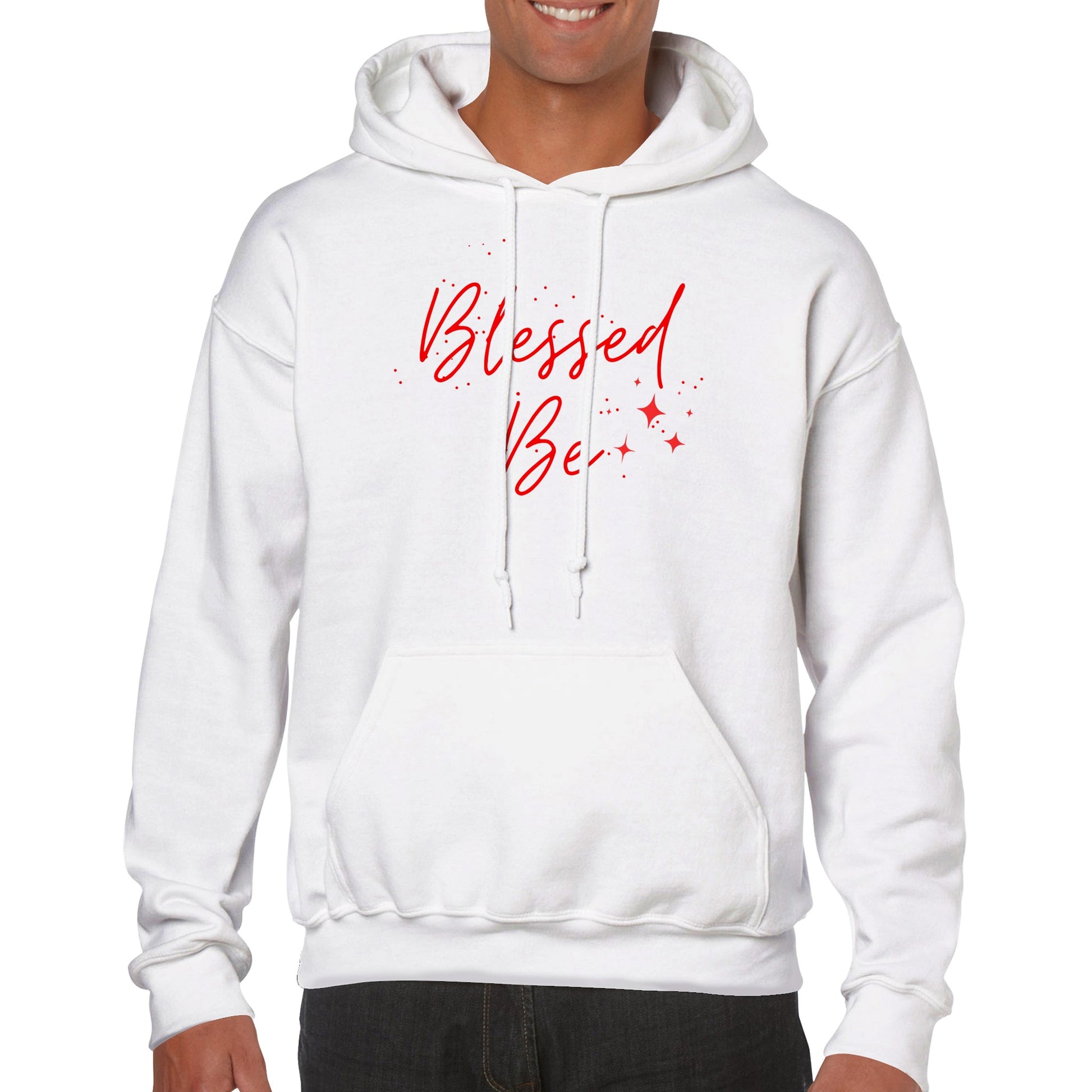 Blessed Be Hoodie - Red - The Witches Hollow