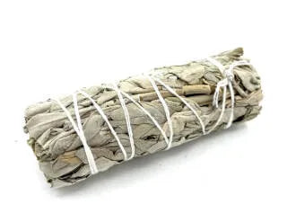 Californian white sage medium detail showing quality sage leaves for ritual cleansing from The Witches Hollow UK