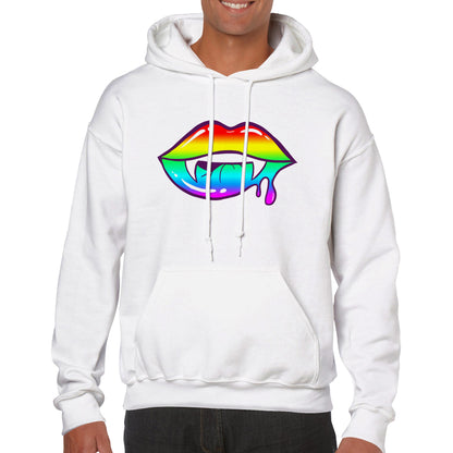 Vampire Lips - Rainbow Bite Hoodie - The Witches Hollow