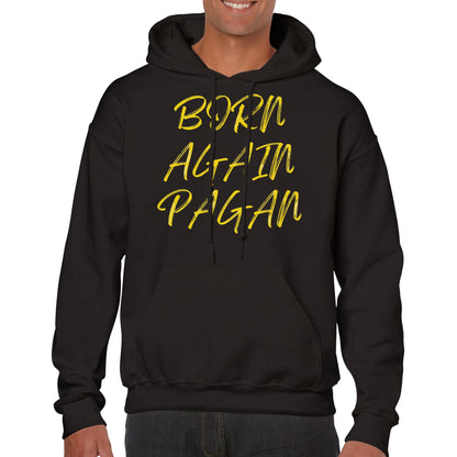 Born Again Pagan Hoodie - Yellow - The Witches Hollow