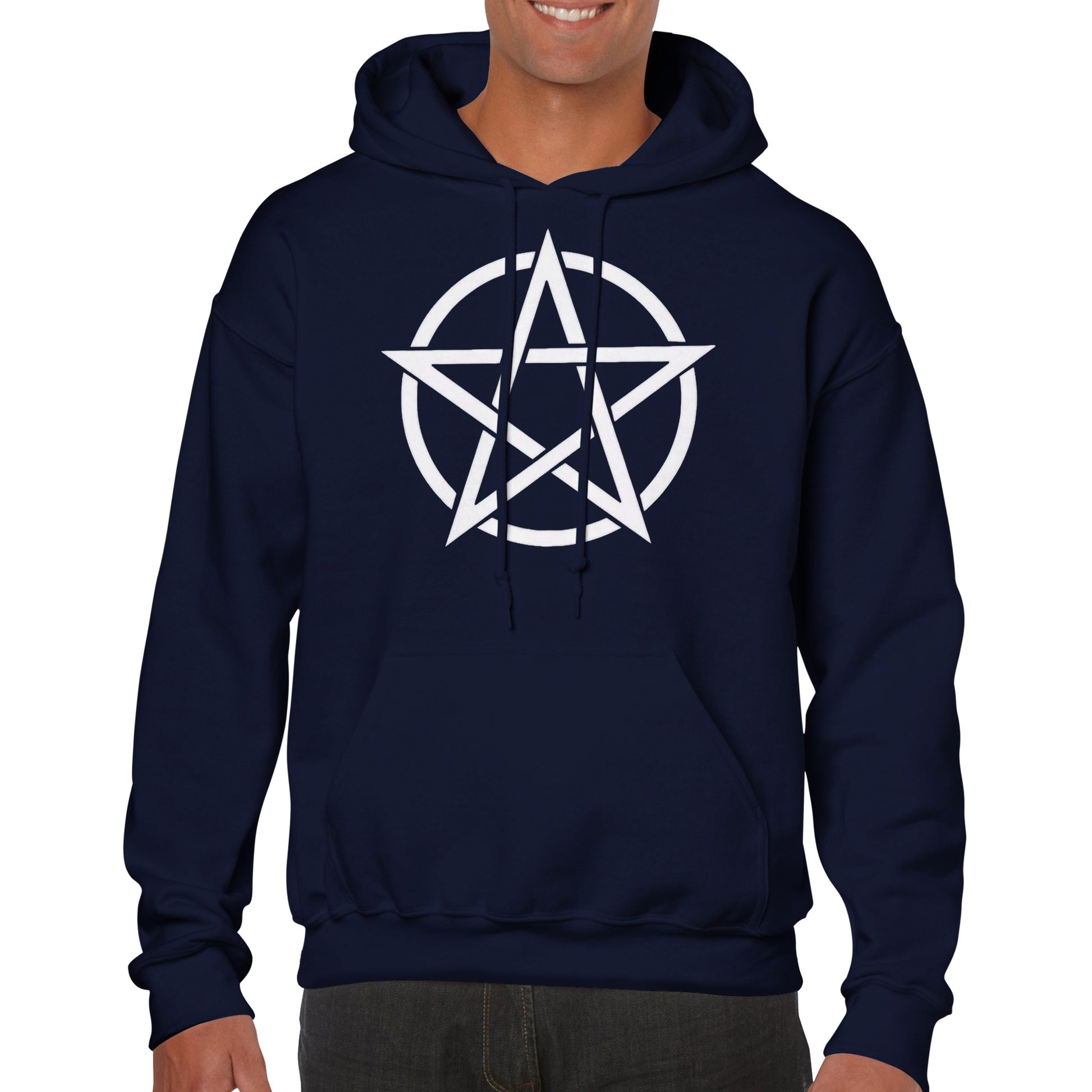 Classic Pagan Pentacle Hoodie - The Witches Hollow