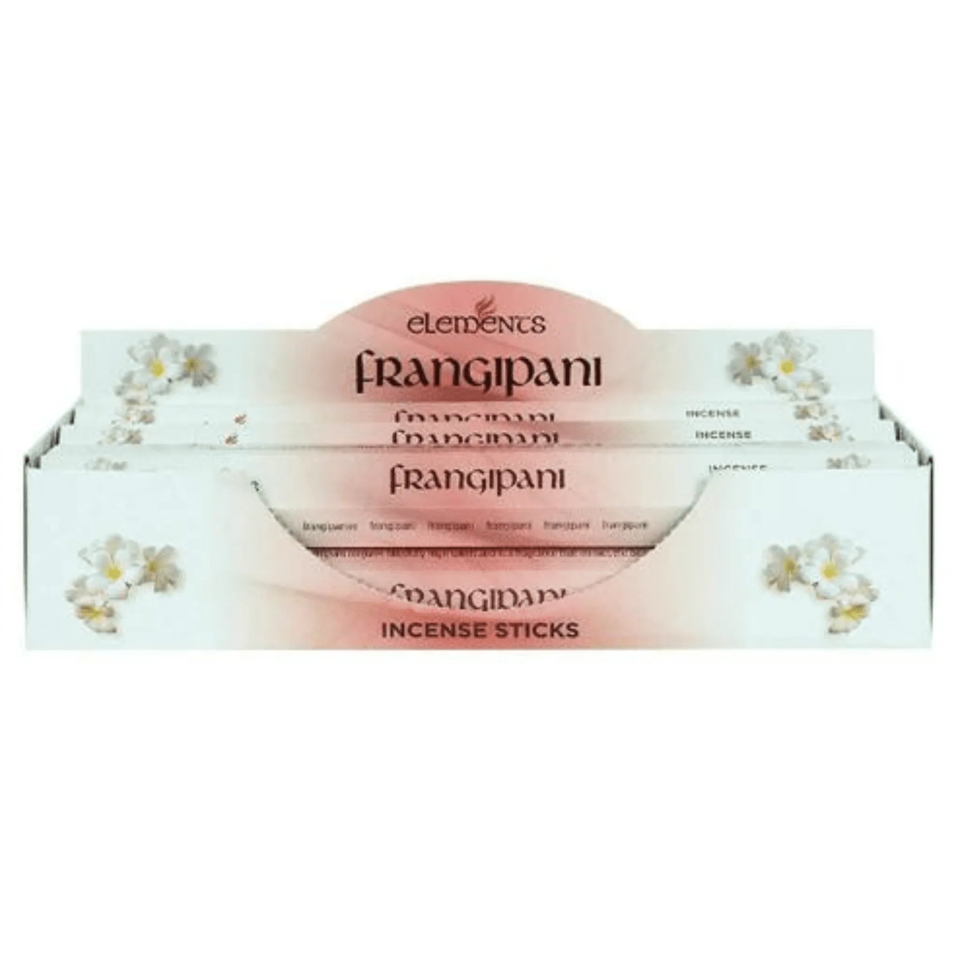 Frangipani elements premium incense with tropical fragrance for love and attraction from The Witches Hollow UK