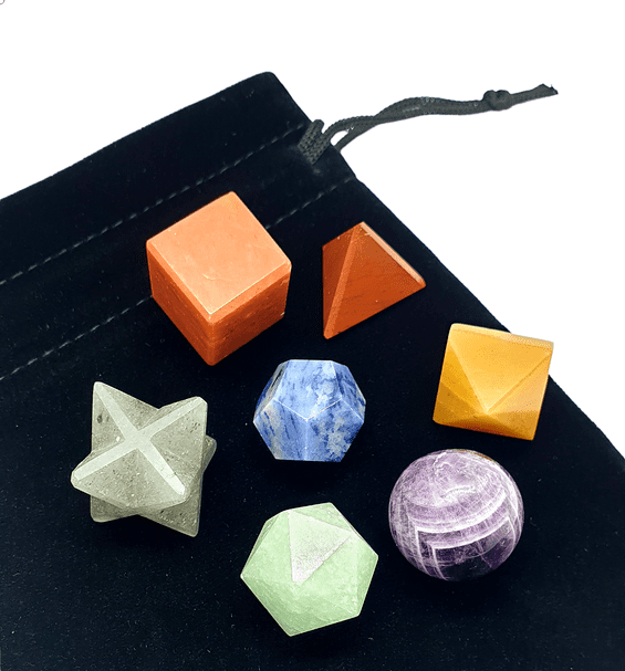 7 Chakra Crystal Geometry Set - The Witches Hollow