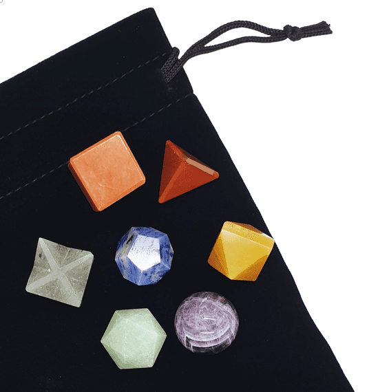 7 Chakra Crystal Geometry Set - The Witches Hollow