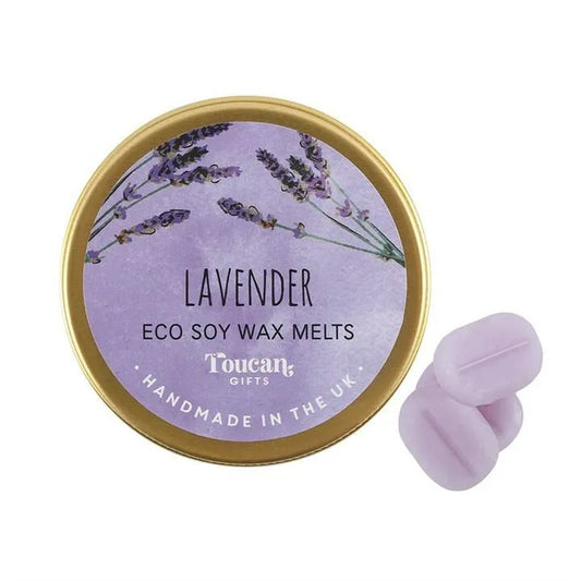 Lavender eco soy waxmelt with calming fragrance for peace and relaxation magic from The Witches Hollow UK