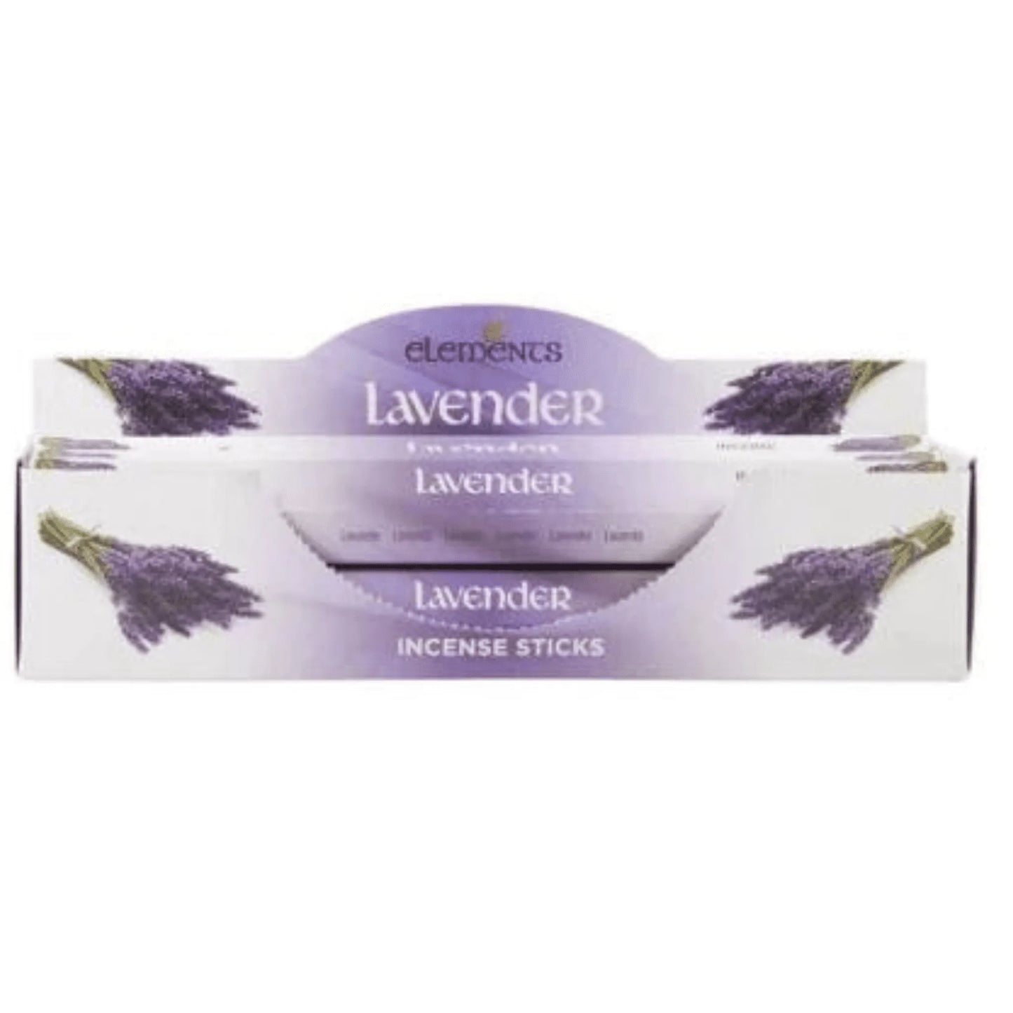 Lavender elements premium incense with calming fragrance for peace and relaxation from The Witches Hollow UK