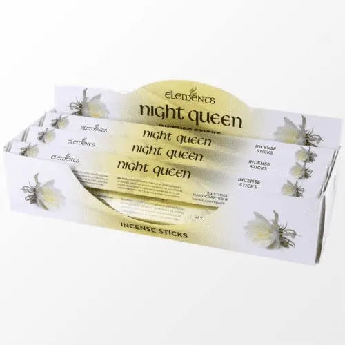 Night queen elements premium incense with exotic fragrance for night magic and mystery from The Witches Hollow UK