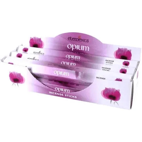 Opium elements premium incense with exotic fragrance for deep meditation and trance work from The Witches Hollow UK