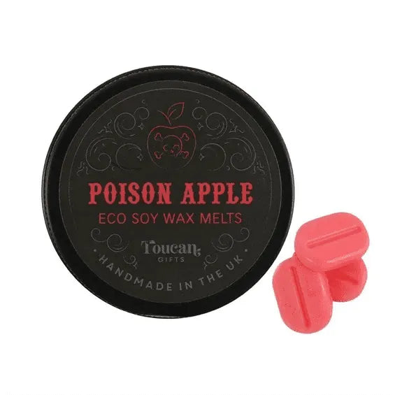 Poison apple eco soy waxmelt with dark fairy tale fragrance for gothic magic and spells from The Witches Hollow UK