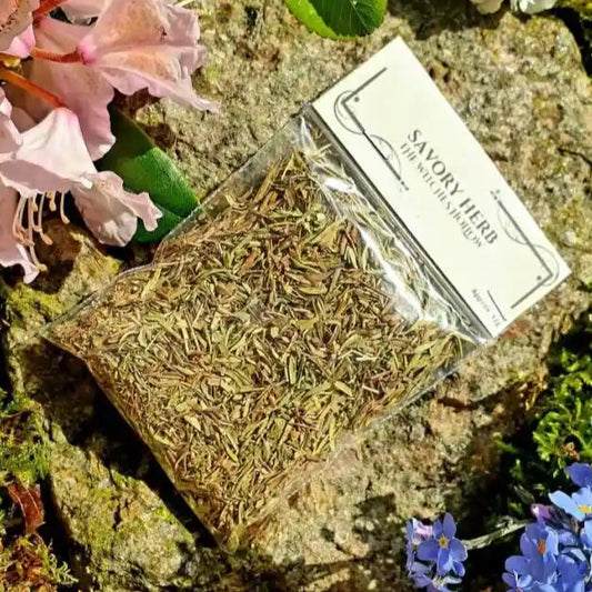 Savory herb dried herbs with culinary herb for protection and blessing magic from The Witches Hollow UK