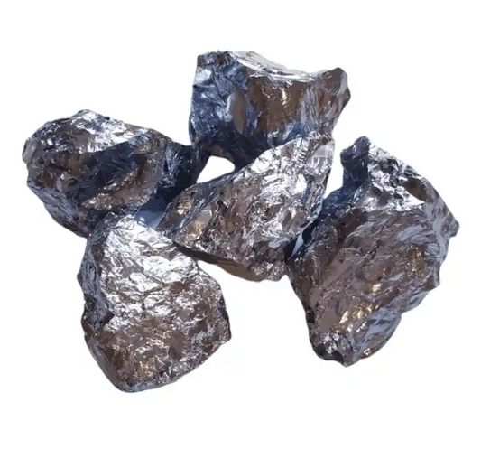 Silicon raw stone with natural mineral crystal for technology enhancement and mental clarity from The Witches Hollow UK