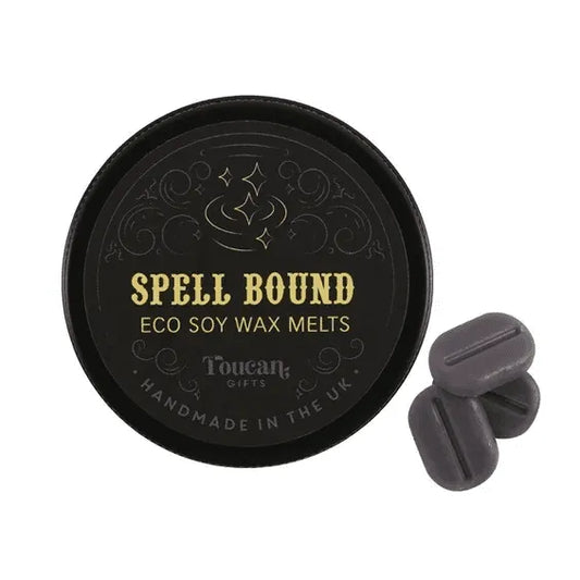 Spell bound eco soy waxmelt with enchanting fragrance for magical rituals and spell work from The Witches Hollow UK
