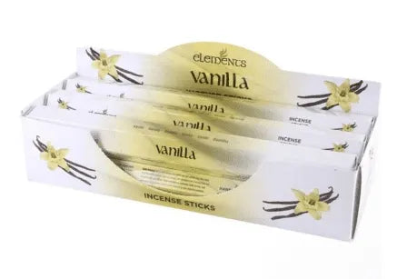 Vanilla elements premium incense with sweet fragrance for love and comfort magic from The Witches Hollow UK