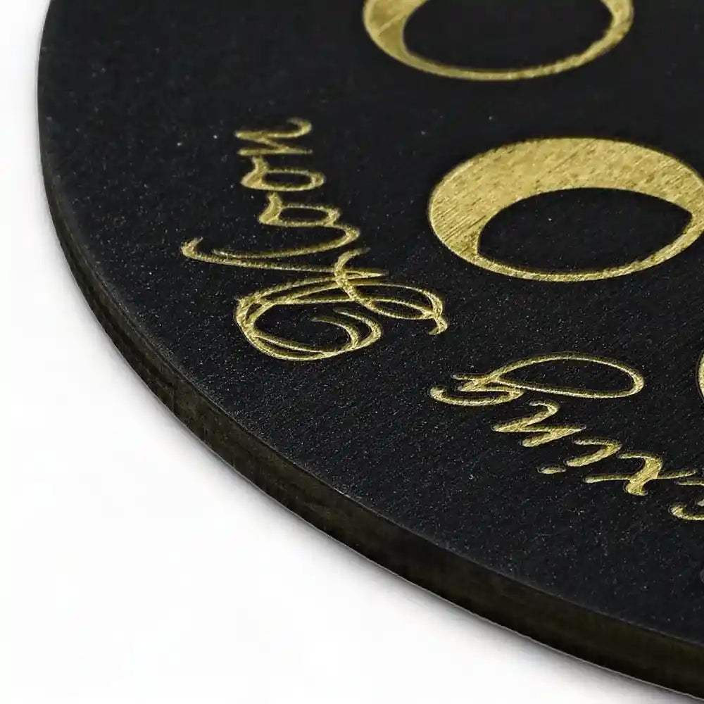 Witches pendulum divination board detail showing mystical symbols for accurate pendulum divination from The Witches Hollow UK