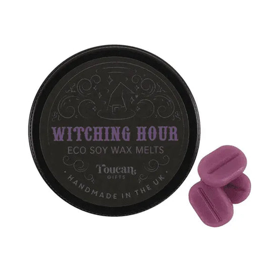 Witching hour eco soy waxmelt with mystical fragrance for spell work and ritual atmosphere from The Witches Hollow UK