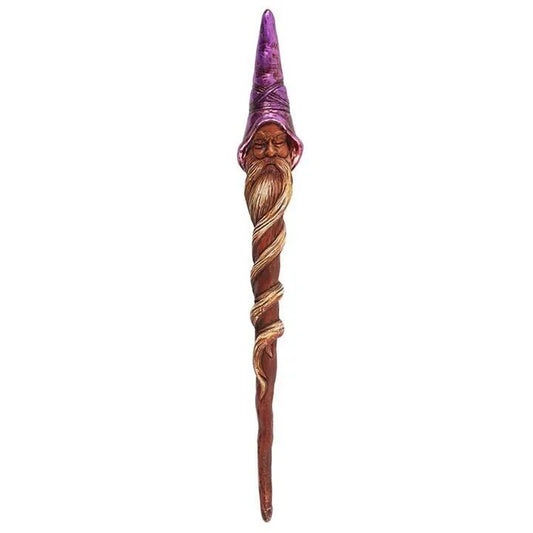 Wizard wand magic spellcasting resin with fantasy design for magical rituals and spell work from The Witches Hollow UK