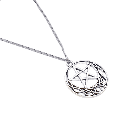 Celtic Style Pentacle Necklace - The Witches Hollow